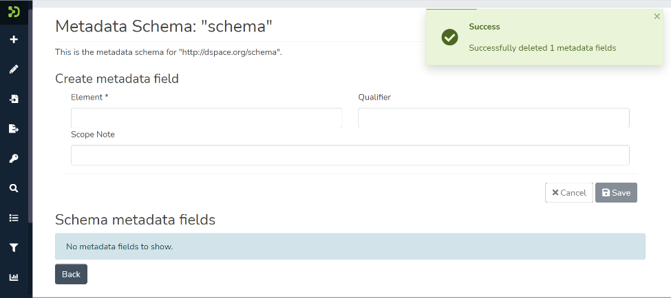 Successfully deleted banner