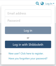 Login window